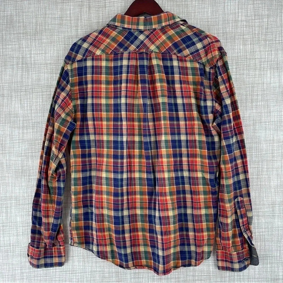 Lands End Mens Size M Long Sleeve Button Down Shirt 3202 - Picture 6 of 7